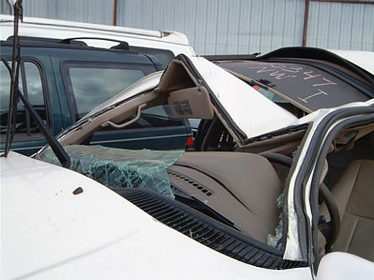 Improper windshield installation